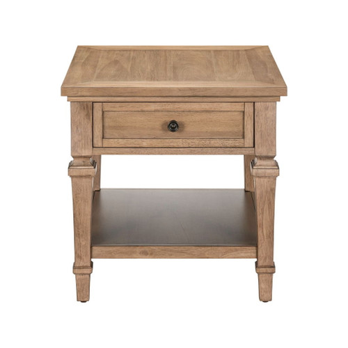 Haven Hills - End Table - Camel Beige