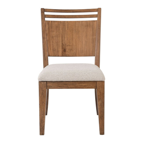 Shaker Lakes - Panel Back Side Chair (RTA) - Harvest Brown