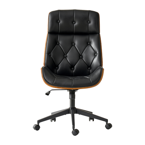 Noemi Classic Modern Genuine Leather Office Chair