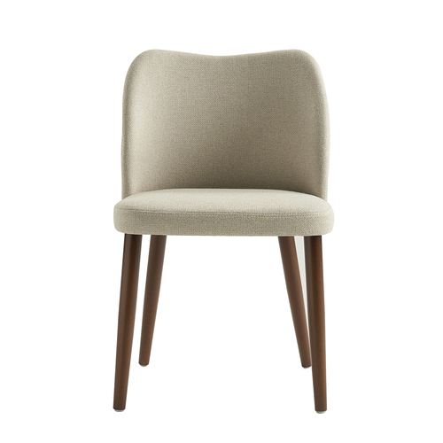 Barbara Modern Linen Set of 2 Dining Chair