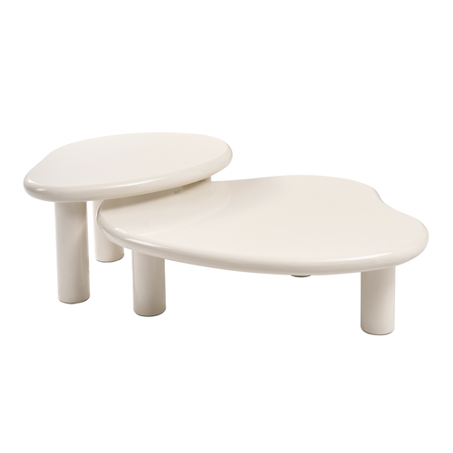 Canelio Modern 24 in. Wood Nesting Coffee Table