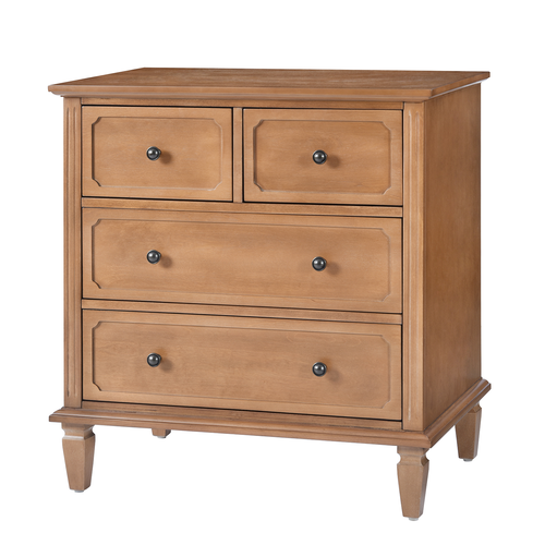 Jovina 30 in. W 4-Drawer Accent Chest with Built-in Divider Tray and Charging Station