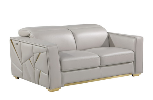 1120 - Leather Loveseat