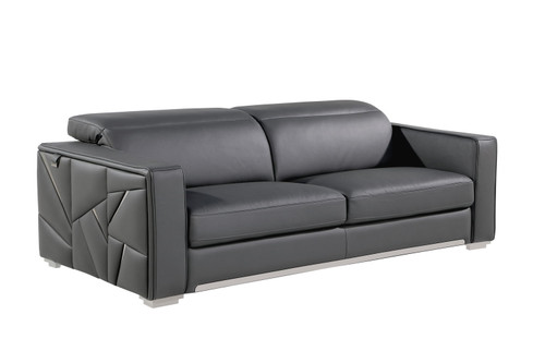 1120 - Leather Sofa
