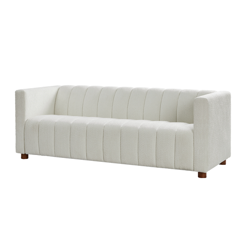 Aragon Contemporary Boucle Sofa 81" Wide