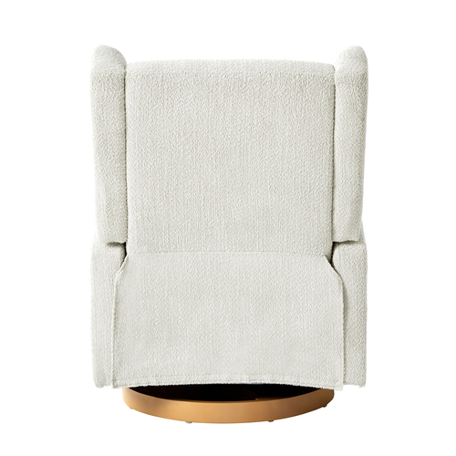 Renato 29.5 in. W Modern Swivel Glider Recliner with Built-in Nightlight