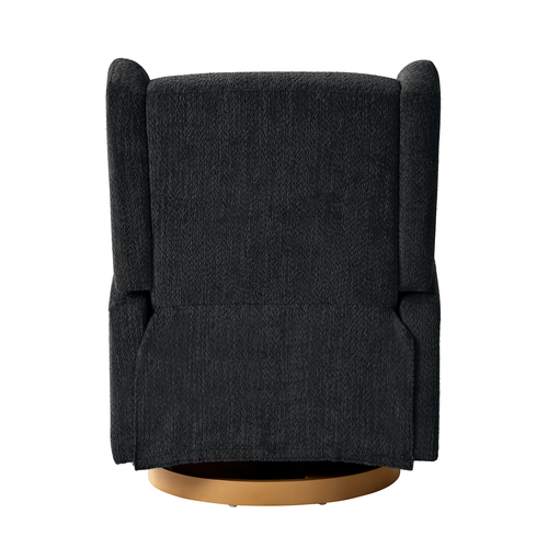 Renato 29.5 in. W Modern Swivel Glider Recliner with Built-in Nightlight