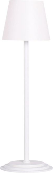 "Eclipse Aura II" Rechargeable LED Metal Accent Lamp (Set of 2) - White