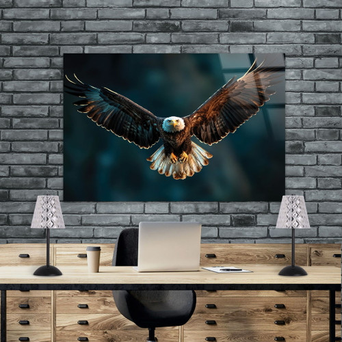 "Crystal Radiance I" Rechargeable LED Metal Accent Lamp (Set of 2) - Matte Black / Clear Gray