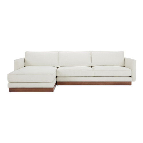 Vernon - Left Sectional - White