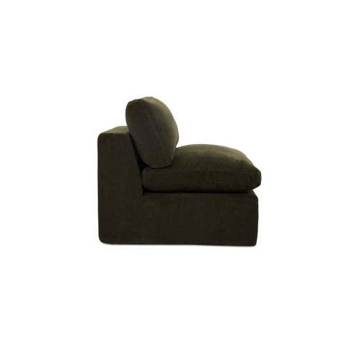 Cates - Slipper Chair - Dark Green