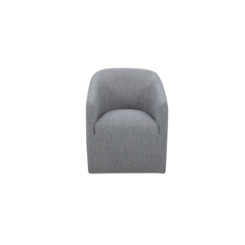 Sandy - Rolling Dining Chair - Gray