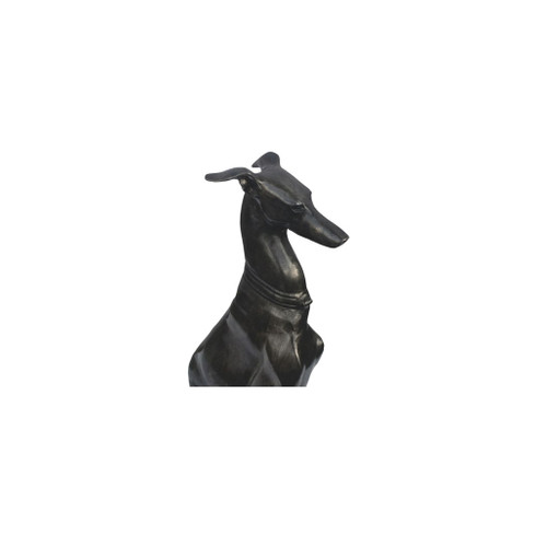 Duke Cast Aluminum Sculpture - Black