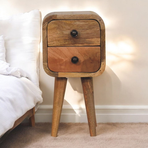 Curved Nightstand,