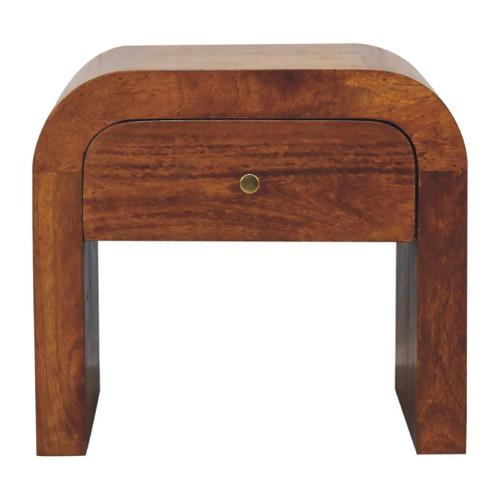 Mini Darcy - Nightstand With Curved Edges