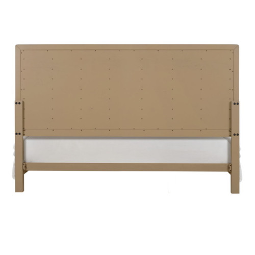 Contemporary Style Panel Bed