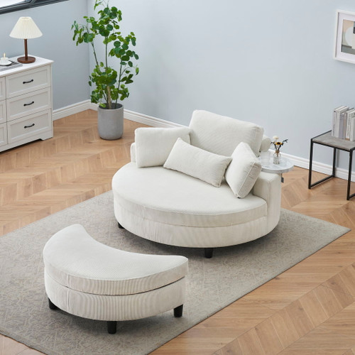 Sofa With Two Throw Pillows And A Waist Pillow With An Extra Tray For Comfortable Seating In Small Apartment Bedrooms
