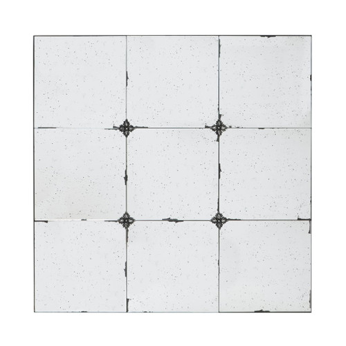 Traditional Decor Style Antique Glass Panel Mirror, Wall Mirror For Bathroom Entryway Console Lean Against Wall