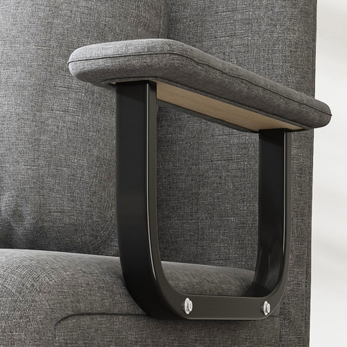 3 In 1 Convertible Folding Sofa Bed With Adjustable Backrest And Pillow