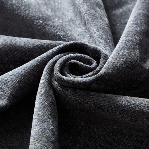 Modern Oversized Modular Sectional Sofa, Sparkling Fabric Soft Cushion Sofa With 2 Pillows