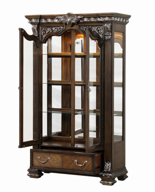 Promenade Collection Curio Cabinet by Furniture of America
