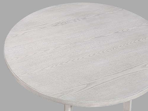 Blanche - Round Dining Table - Antique White