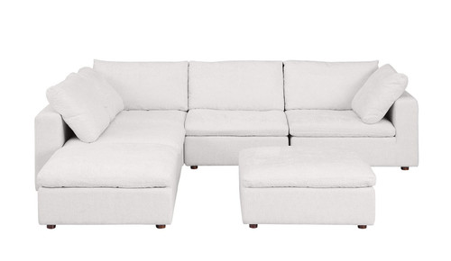 1100 - 6-Piece 3-Seat Sectional (Italian Fabric)