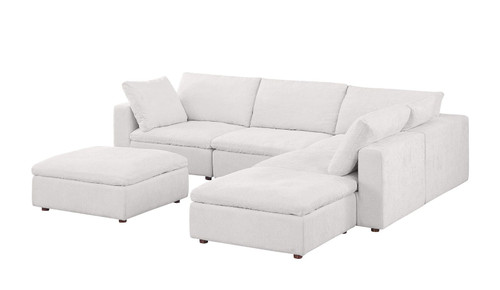 1100 - 6-Piece 3-Seat Sectional (Italian Fabric)