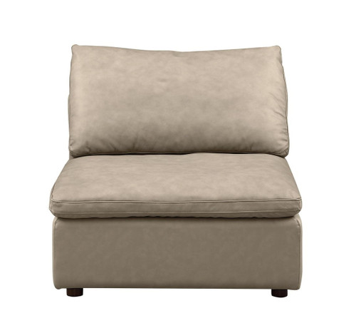 1100 - Armless Chair (Top-Grain Italian Leather)