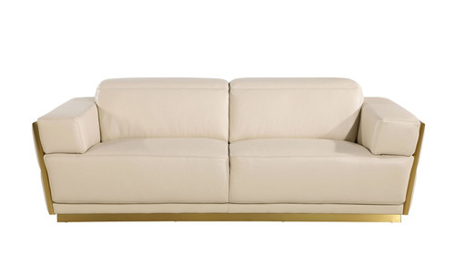 1111 - 3-Piece Sofa Set With Adjustable Headrest