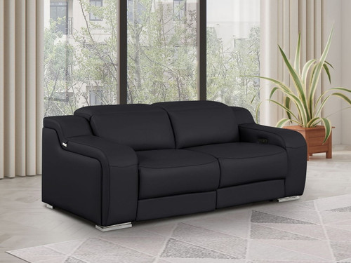 1116 - 2-Piece Modular Power Reclining Loveseat In With 2 Power Recliners & Power Headrests