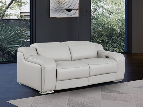 1116 - 2-Piece Modular Power Reclining Loveseat In With 2 Power Recliners & Power Headrests