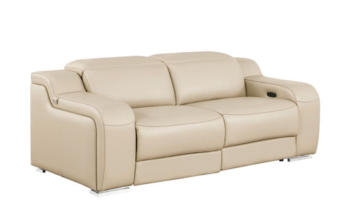 1116 - 2-Piece Modular Power Reclining Loveseat In With 2 Power Recliners & Power Headrests