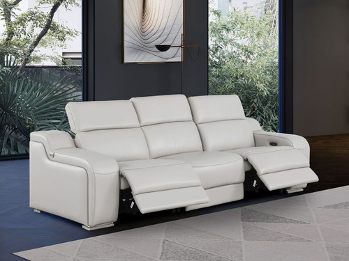 1116 - 3-Piece Modular Power Reclining Sofa In With 2 Power Recliners & Power Headrests