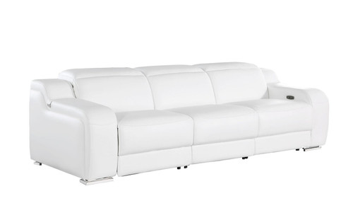 1116 - 3-Piece Modular Power Reclining Sofa In With 2 Power Recliners & Power Headrests