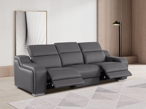 1116 - 3-Piece Modular Power Reclining Sofa In With 2 Power Recliners & Power Headrests
