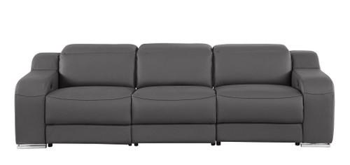 1116 - 3-Piece Modular Power Reclining Sofa In With 3 Power Recliners & Power Headrests
