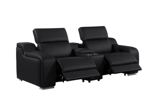 1116 - 7-Piece Modular Power Reclining Sofa, Loveseat & Chair Set In With 5 Power Recliners & Power Headrests