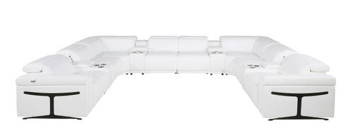 1126 - 12-Piece U-Shaped Sectional Sofa In With 4 Power Recliners & Power Headrests