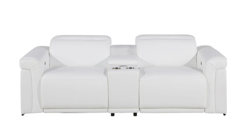 1126 - 3-Piece Modular Power Reclining Loveseat In With 2 Power Recliners & Power Headrests