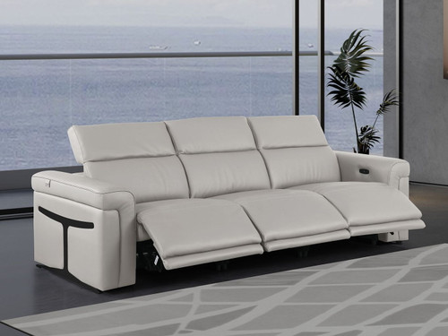 1126 - 3-Piece Modular Power Reclining Sofa In With 2 Power Recliners & Power Headrests