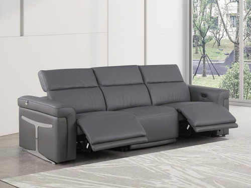 1126 - 3-Piece Modular Power Reclining Sofa In With 2 Power Recliners & Power Headrests