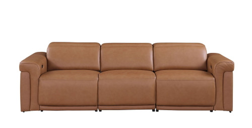1126 - 3-Piece Modular Power Reclining Sofa In With 3 Power Recliners & Power Headrests