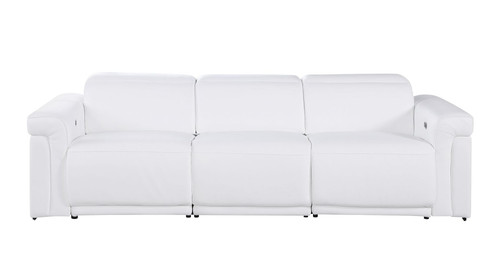1126 - 3-Piece Modular Power Reclining Sofa In With 3 Power Recliners & Power Headrests