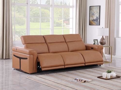 1126 - 3-Piece Modular Power Reclining Sofa In With 3 Power Recliners & Power Headrests