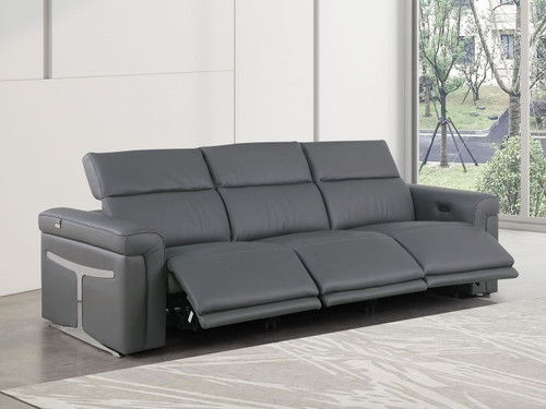 1126 - 3-Piece Modular Power Reclining Sofa In With 3 Power Recliners & Power Headrests