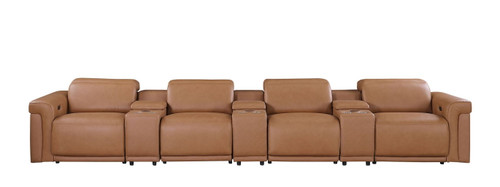 1126 - 7-Piece Modular Power Reclining Sofa In With 4 Power Recliners & Power Headrests
