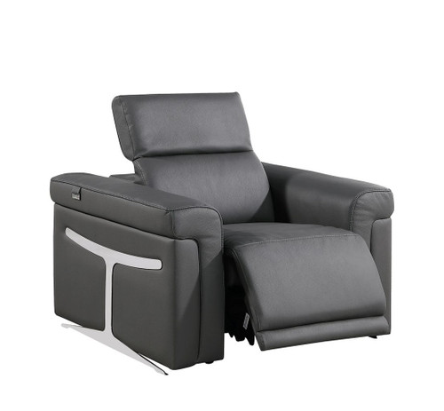 1126 - 7-Piece Modular Power Reclining Sofa, Loveseat & Chair Set In With 5 Power Recliners & Power Headrests