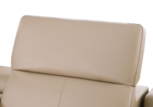 1208 - Leather Reclining Set (Sofa, Loveseat & Chair With 6 Power Recliners)