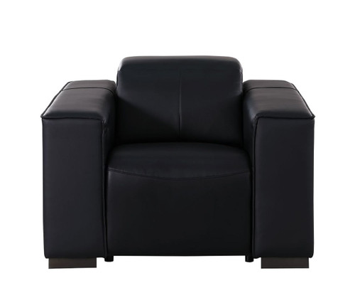 1208 - Leather Power Reclining Chair With Power Headrest